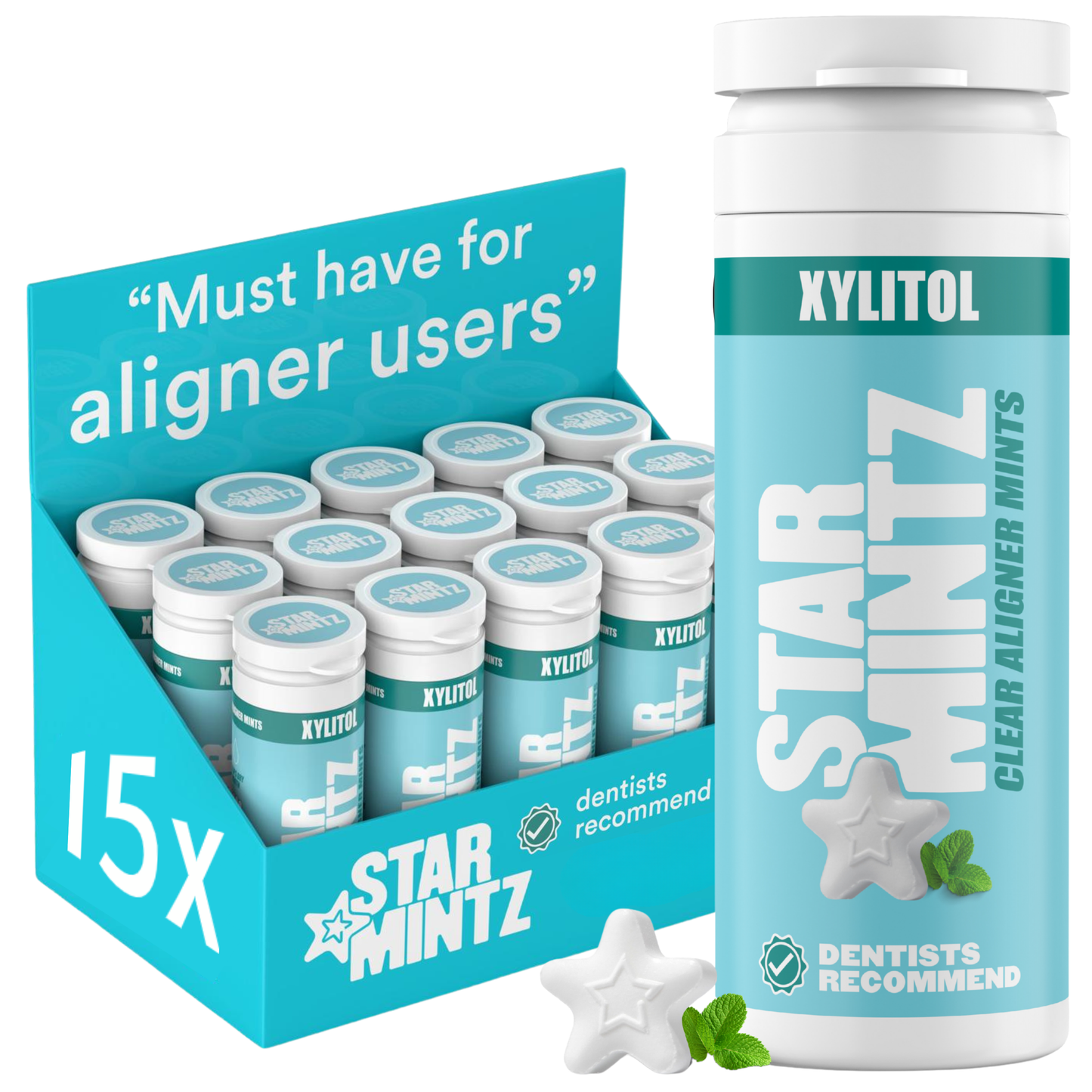 StarMintz Breath Mints for Aligners